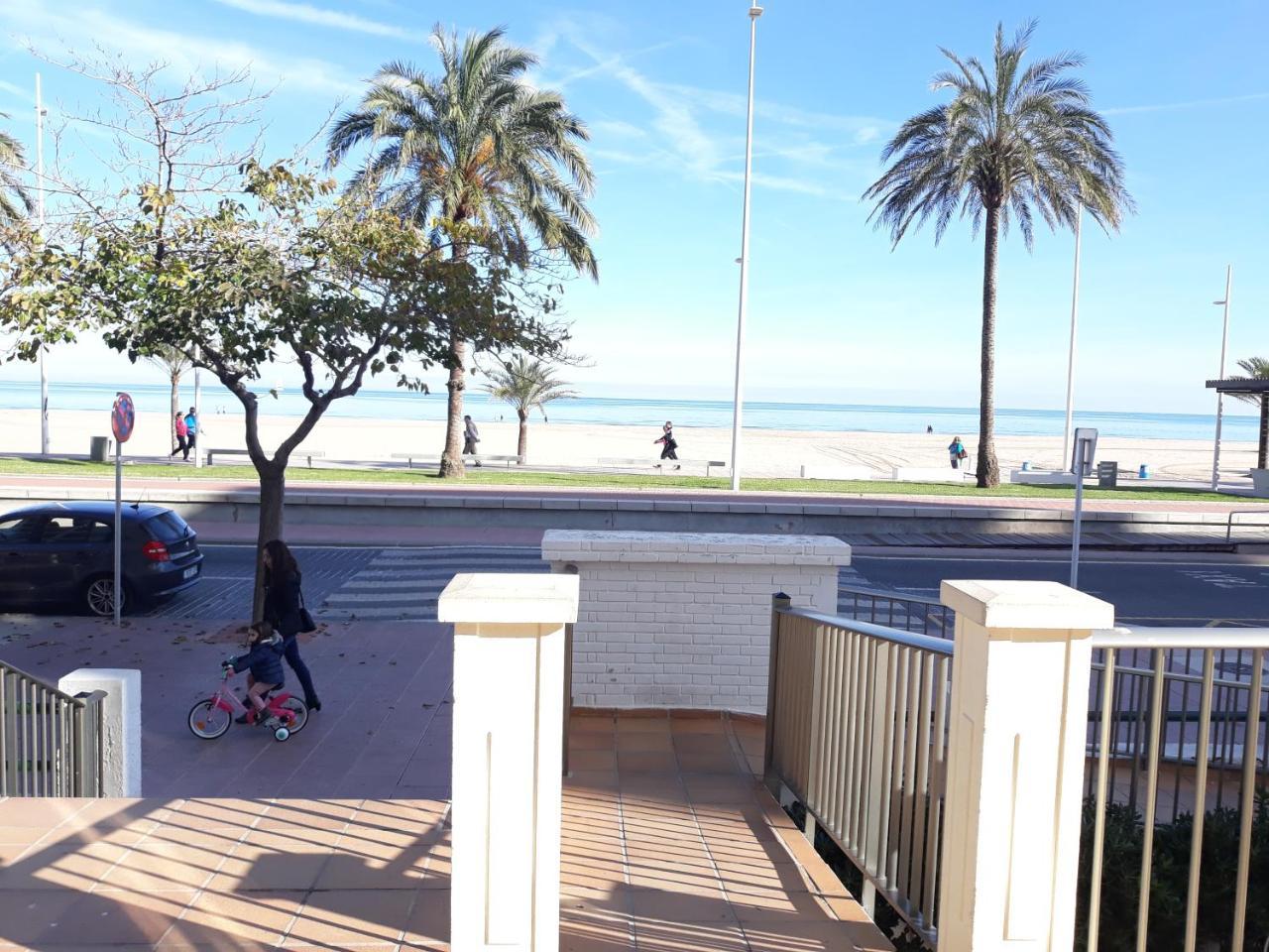 Infante Primera Linea Gandia Playa Solo Familias Playa de Gandia Zewnętrze zdjęcie