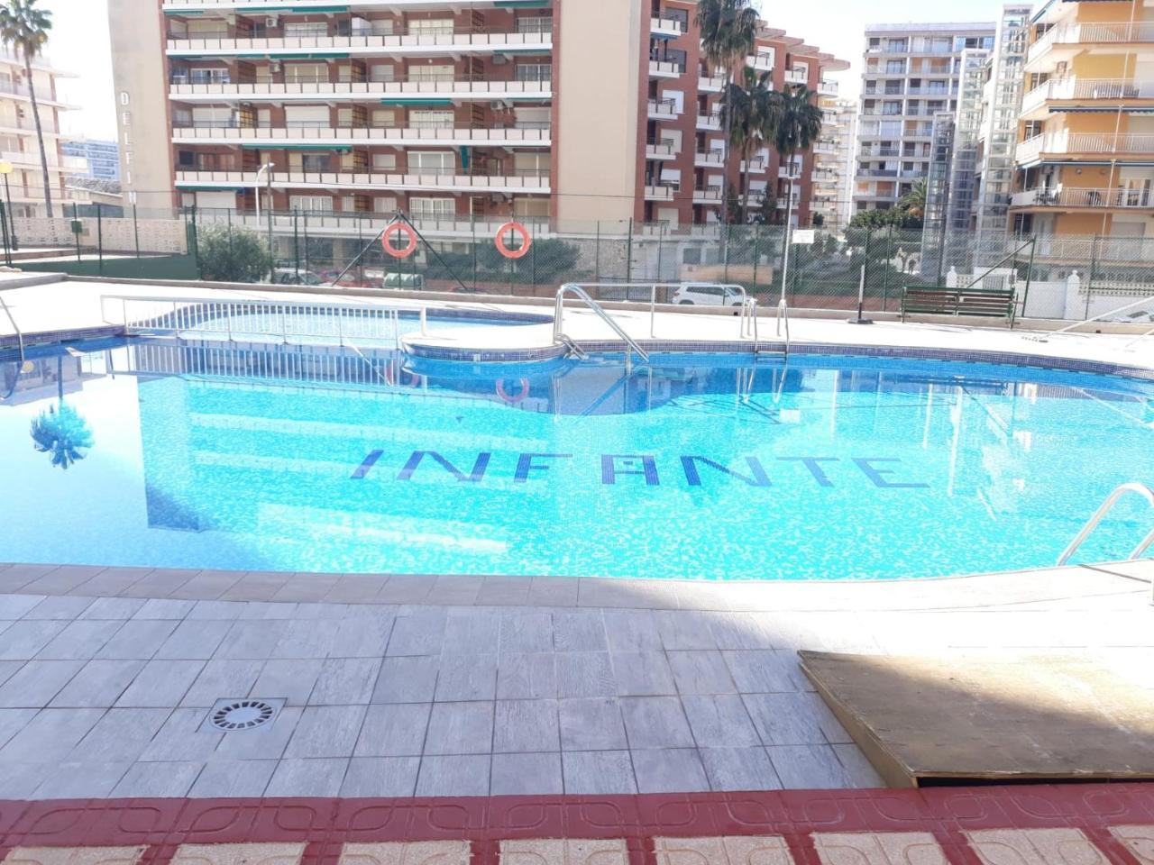 Infante Primera Linea Gandia Playa Solo Familias Playa de Gandia Zewnętrze zdjęcie