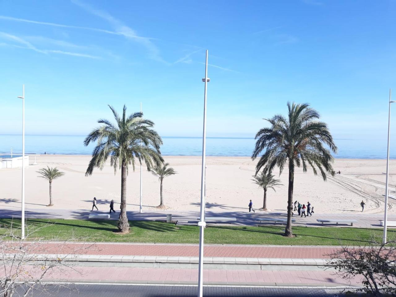 Infante Primera Linea Gandia Playa Solo Familias Playa de Gandia Zewnętrze zdjęcie