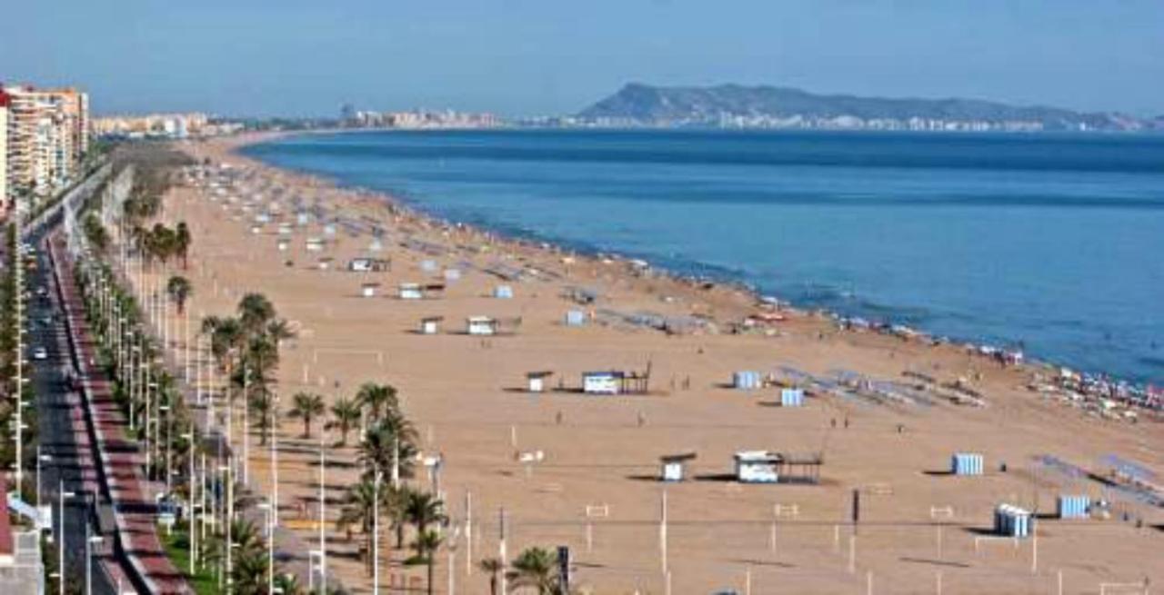 Infante Primera Linea Gandia Playa Solo Familias Playa de Gandia Zewnętrze zdjęcie