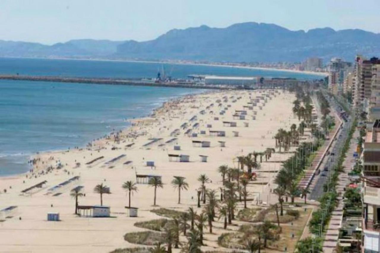 Infante Primera Linea Gandia Playa Solo Familias Playa de Gandia Zewnętrze zdjęcie